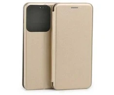 Beline Book Magnetic Infinix Smart 7 dėklas telefonui aukso spalvos