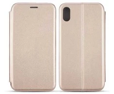 Beline Book Magnetic Apple iPhone Xs Max dėklas telefonui aukso spalvos