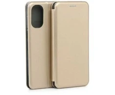 Beline Book Magnetic Moto G52 dėklas telefonui aukso spalvos