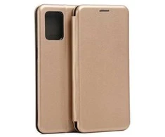 Beline Book Magnetic Moto G73 5G dėklas telefonui aukso spalvos