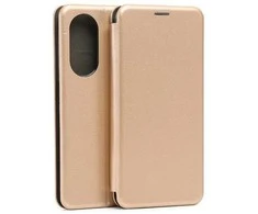 Beline Dėklas Book Magnetic Oppo A98 auksinė/auksinis
