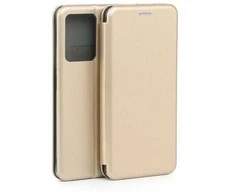 Beline Book Magnetic Poco X5 Pro dėklas telefonui aukso spalvos
