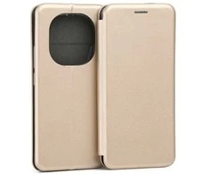 Beline Dėklas Book Magnetic Redmi Note 14 Pro+ 5G aukso spalvos