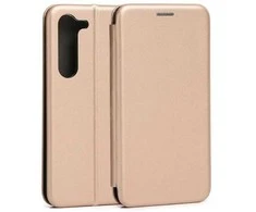 Beline Book Magnetic Sam S23 Plus S916 dėklas telefonui aukso spalvos