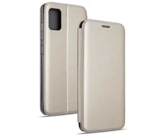 Beline Book Magnetic Samsung A02s A025 dėklas telefonui aukso spalvos