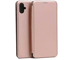 Beline Book Magnetic Samsung Galaxy A05 dėklas telefonui rožinio aukso spalvos