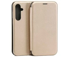 Beline Book Magnetic Samsung Galaxy A35 A356 dėklas telefonui aukso spalvos