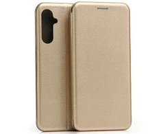 Beline Book Magnetic Samsung Galaxy A54 5G A546 dėklas telefonui aukso spalvos