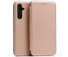 Beline Book Magnetic Samsung Galaxy A54 5G A546 dėklas telefonui rožinio aukso spalvos