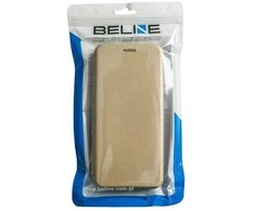 Beline Dėklas Book Magnetic Samsung Galaxy M31s M317 /aukso spalvos