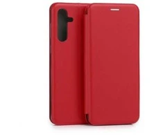 Beline Book Magnetic Samsung Galaxy M55 dėklas telefonui raudonos spalvos