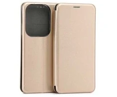 Beline Book Magnetic Tecno Spark 20 Pro dėklas telefonui aukso spalvos