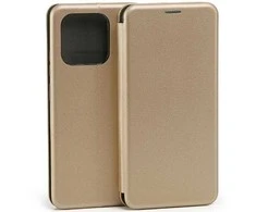Beline Book Magnetic Xiaomi 12C dėklas telefonui aukso spalvos