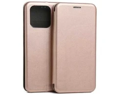 Beline Book Magnetic Xiaomi 13 dėklas telefonui rožinio aukso spalvos