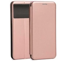 Beline Book Magnetic Xiaomi Poco M5 dėklas telefonui rožinio aukso spalvos