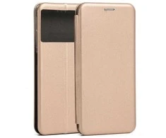 Beline Book Magnetic Xiaomi Poco M5 dėklas telefonui aukso spalvos