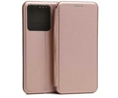 Beline Book Magnetic Xiaomi Redmi Note 13 5G dėklas telefonui rožinio aukso spalvos