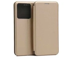 Beline Book Magnetic Xiaomi Redmi Note 13 5G dėklas telefonui aukso spalvos