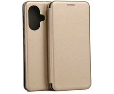 Beline Book Magnetic Xiaomi Redmi Note 13 Pro+ 5G dėklas telefonui aukso spalvos