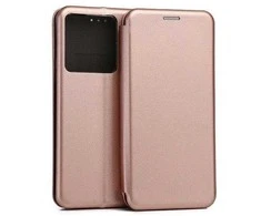 Beline Book Magnetic Xiaomi Redmi Note 13 Pro 5G dėklas telefonui rožinio aukso spalvos