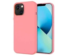 Beline dėklas Candy Apple iPhone 15 6.1" light rožinės spalvos