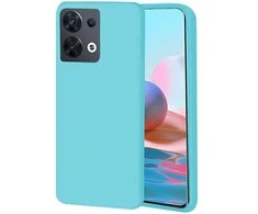 Beline dėklas Candy Oppo Reno 8 mėlynos spalvos