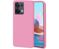 Beline Candy dėklas Oppo Reno 8 light rožinės spalvos
