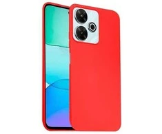 Beline dėklas Candy Xiaomi Redmi 13 4g Raudona