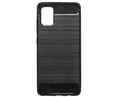 Oem CARBON dėklas skirtas Samsung Galaxy A51 5G juodos spalvos
