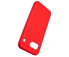 Beline Silikoninis Google Pixel 8 dėklas telefonui raudonos spalvos