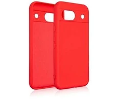 Beline Silikoninis Google Pixel 8 dėklas telefonui raudonos spalvos