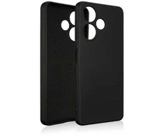 Beline Silikoninis Infinix Hot 30 4G dėklas telefonui juodos spalvos