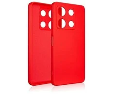 Beline Silikoninis Infinix Note 30 Pro dėklas telefonui raudonos spalvos