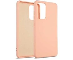 Beline Silikoninis Apple iPhone 12 Pro Max 6,7" dėklas telefonui rožinio aukso spalvos