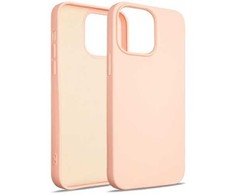 Beline Silikoninis Apple iPhone 14 Pro Max 6,7" dėklas telefonui rožinio aukso spalvos