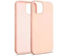 Beline Silikoninis Apple iPhone 15 6.1" dėklas telefonui rožinio aukso spalvos