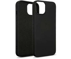 Beline silikoninis Apple iPhone 15 6.1" dėklas telefonui juodos spalvos