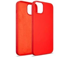 Beline Silikoninis Apple iPhone 15 Plus 6.7" dėklas telefonui raudonos spalvos