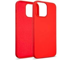 Beline Silikoninis Apple iPhone 15 Pro Max 6,7" dėklas telefonui raudonos spalvos