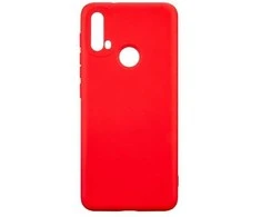 Beline Silikoninis Motorola Moto E20 dėklas telefonui raudonos spalvos