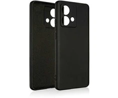 Beline silikoninis Motorola Moto Edge 40 Neo dėklas telefonui juodos spalvos