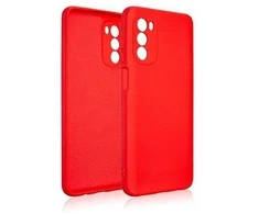 Beline Dėklas Silicone Motorola Moto G825G raudonos spalvos