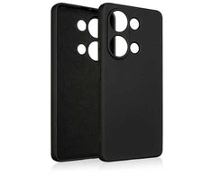 Beline Silikoninis Poco M6 Pro 4G dėklas telefonui juodos spalvos