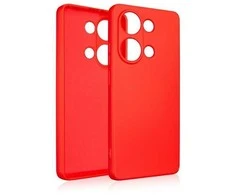 Beline Silikoninis Poco M6 Pro 4G dėklas telefonui raudonos spalvos