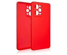 Beline Silikoninis Poco X5 Pro dėklas telefonui raudonos spalvos