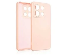 Beline Silikoninis Poco X6 dėklas telefonui rožinio aukso spalvos