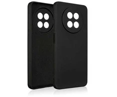 Beline Silikoninis Realme 12 5G dėklas telefonui juodos spalvos