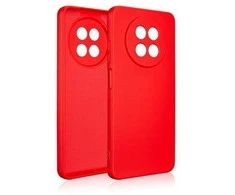 Beline Silikoninis Realme 12 5G dėklas telefonui raudonos spalvos