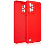 Beline Silikoninis Realme C31 dėklas telefonui raudonos spalvos
