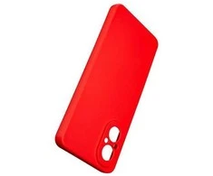 Beline Silikoninis Realme C67 4G dėklas telefonui raudonos spalvos